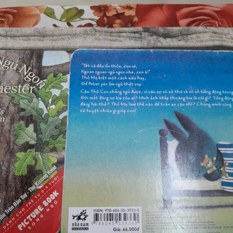 Sách màu song ngữ 1-5 tuổi: 2 quyển CHÚC NGỦ NGON. Tg Andrey Penn & Giuliano Ferrri 775905