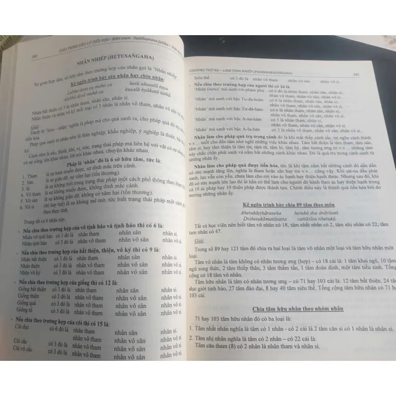 Giáo Trình Siêu Lý Tiểu Học - Abhidhamma Thasangaha 717680