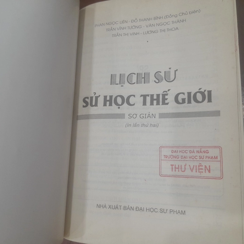 Lịch sử SỬ HỌC THẾ GIỚI 541907
