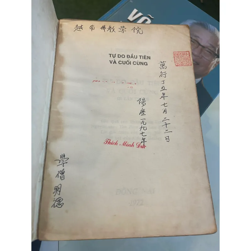 TỰ DO ĐẦU TIÊN & CUỐI CÙNG - KRISHNAMURTI  1027399