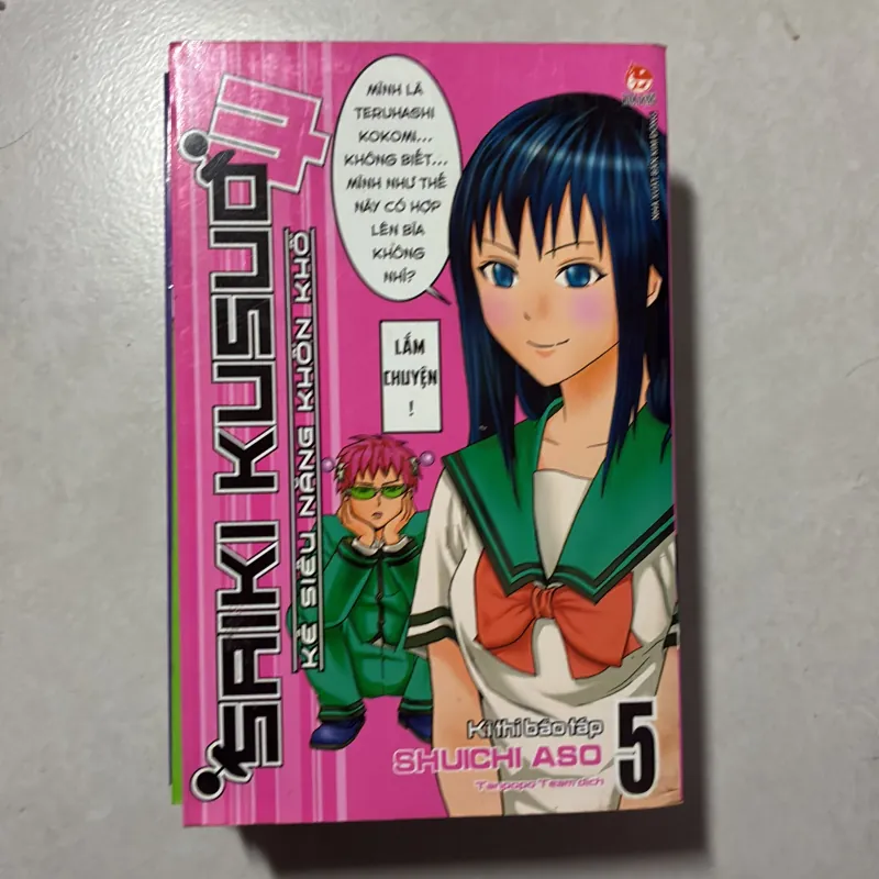 Saiki Kusuo - Kẻ siêu năng lực khốn khổ Tập 5, 6, 7, 8, 9 (Co) 765250