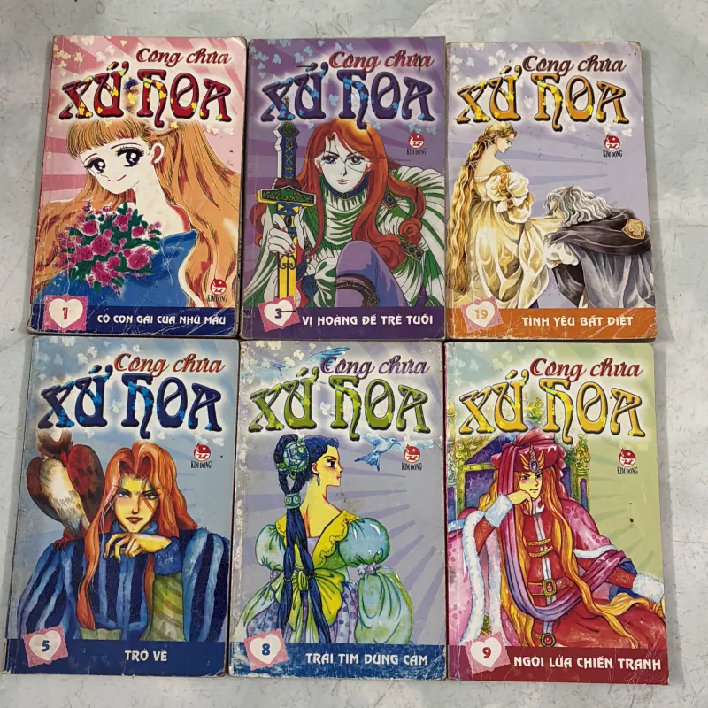 Công chúa xứ hoa tập 1, 3, 5, 8, 9, 19 1002730