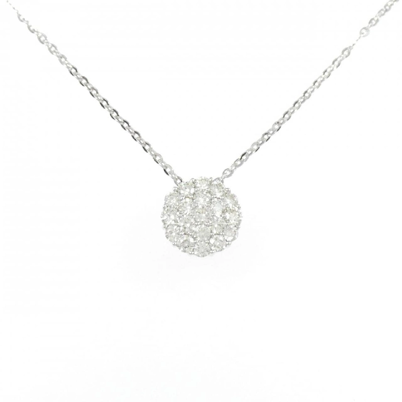 K18WG Dây chuyền kim cương 1.00CT - Hàng hiệu Chính hãng 864857