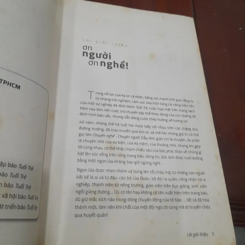 Báo tuổi trẻ - CHUYỆN NGHỀ CHUYỆN NGƯỜI 1031407