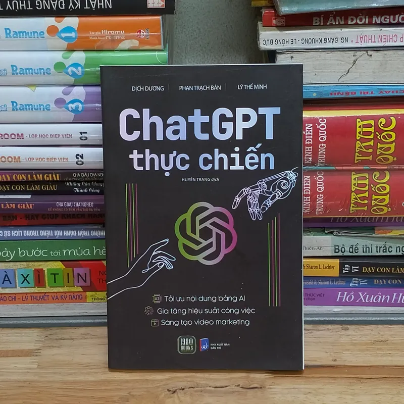 Bộ sách về chat gpt 564279