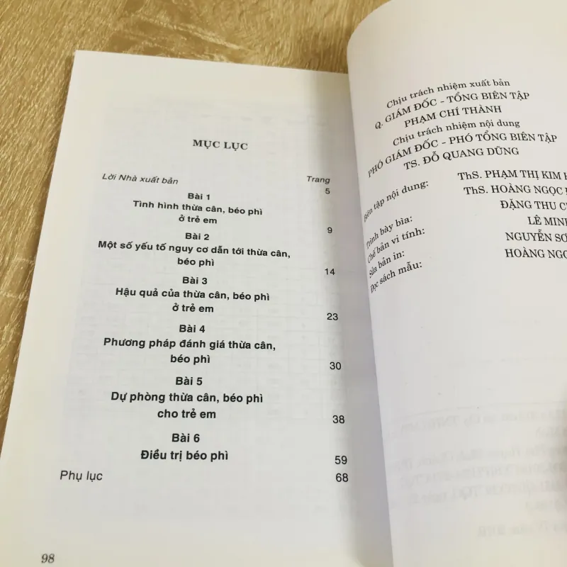 PHÒNG, CHỐNG THỪA CÂN, BÉO PHÌ Ở TRẺ EM  1004747