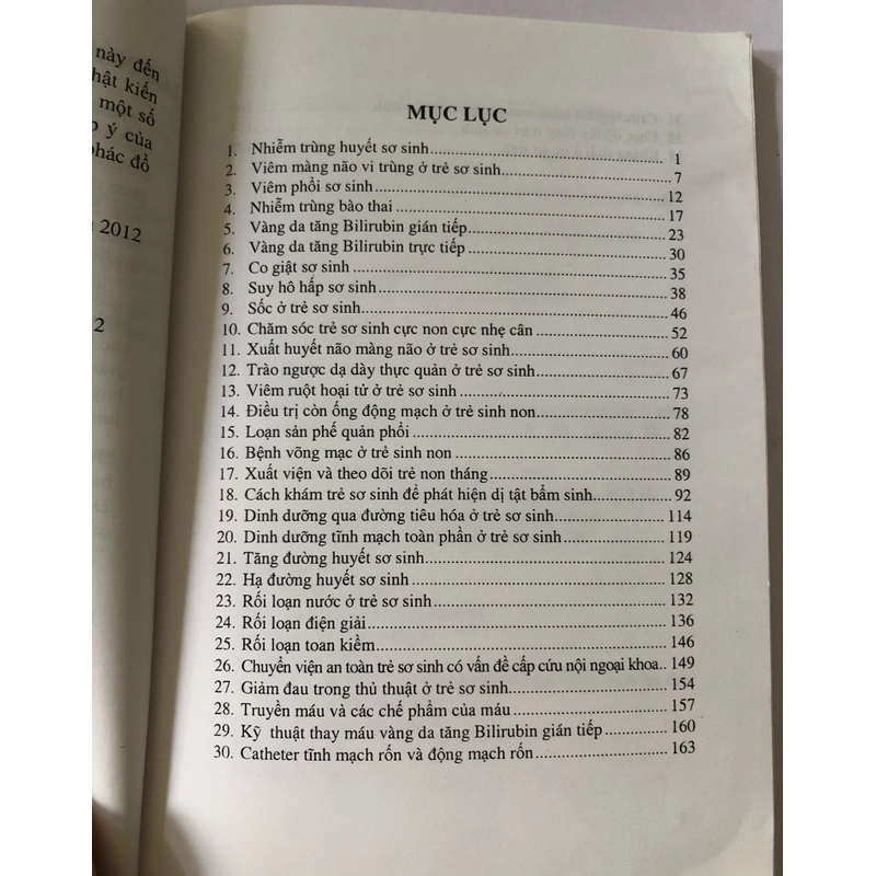 PHÁC ĐỒ ĐIỀU TRỊ BỆNH LÝ SƠ SINH  Sách in màu, giấy bóng  180 trang, nxb: 2012  304045