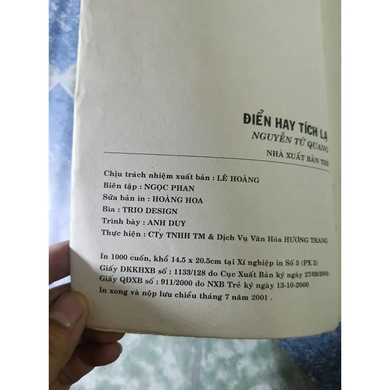 Điển tích hay lạ - Nguyễn Tử Quang 756214