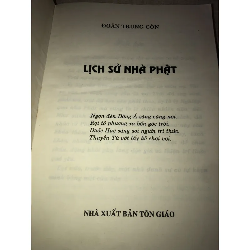 Lịch sử nhà phật 996409