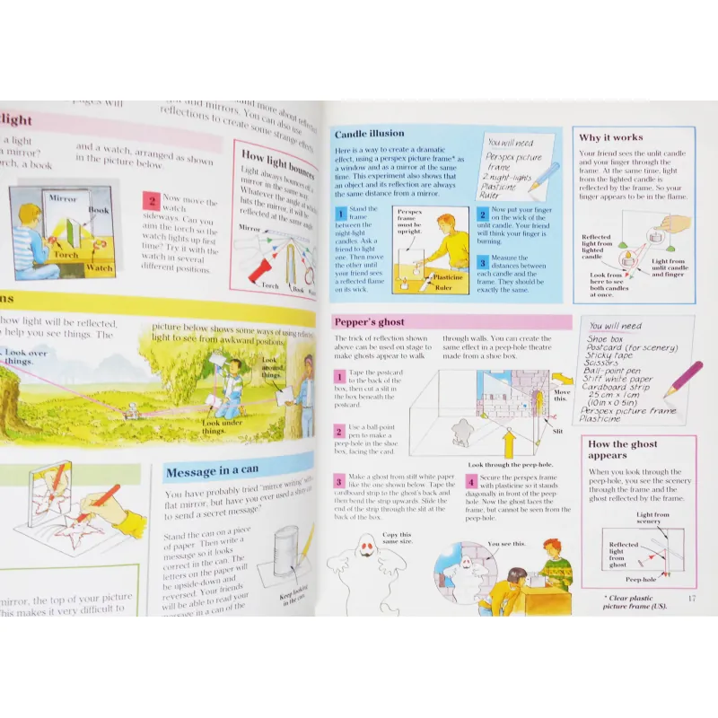 The Usborne Book of Science Experiments 600750