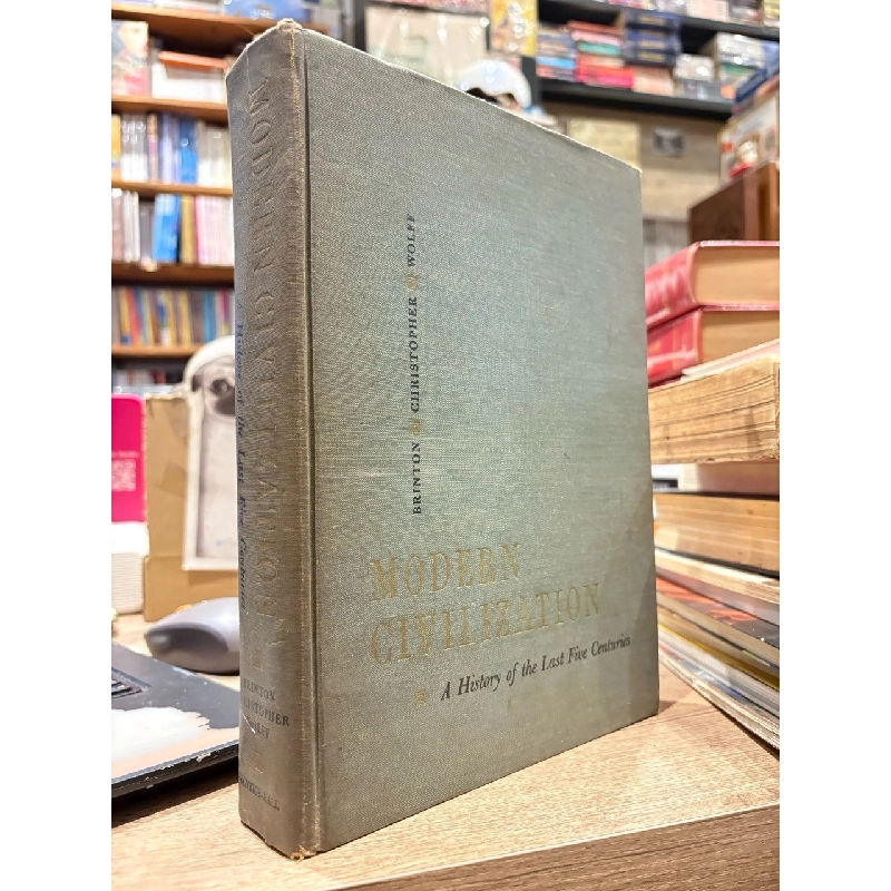 Modern civilization - Brinton Christopher Wolff 1013772