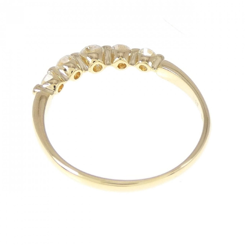 Nhẫn kim cương K18YG 0.32CT 672426