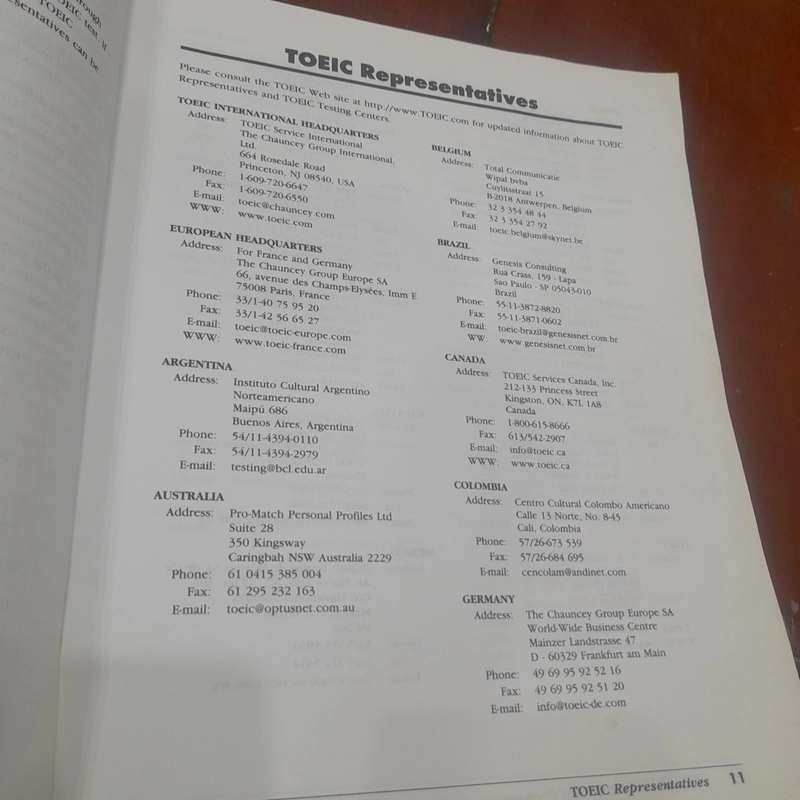 TOEIC Official test-preparation guide 500217