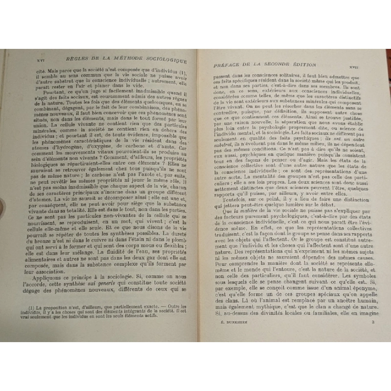Les règles de la méthode sociologique - Émile Durkheim 797464