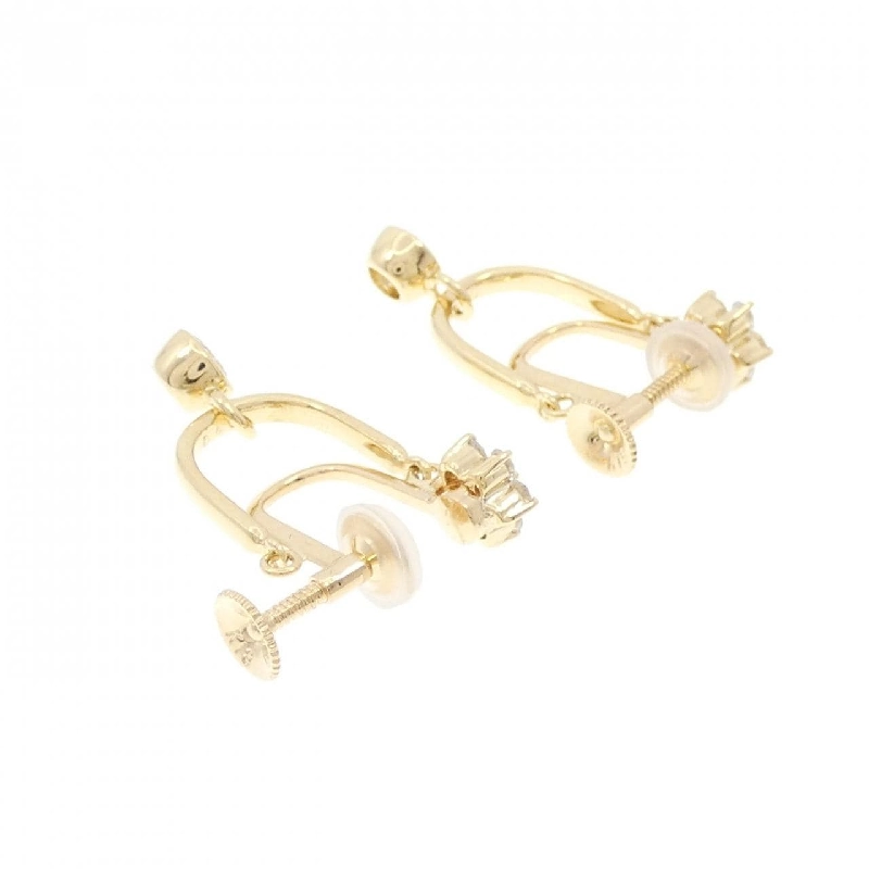 K18YG Bông tai kim cương 0.80CT - Hàng hiệu Chính hãng 873303