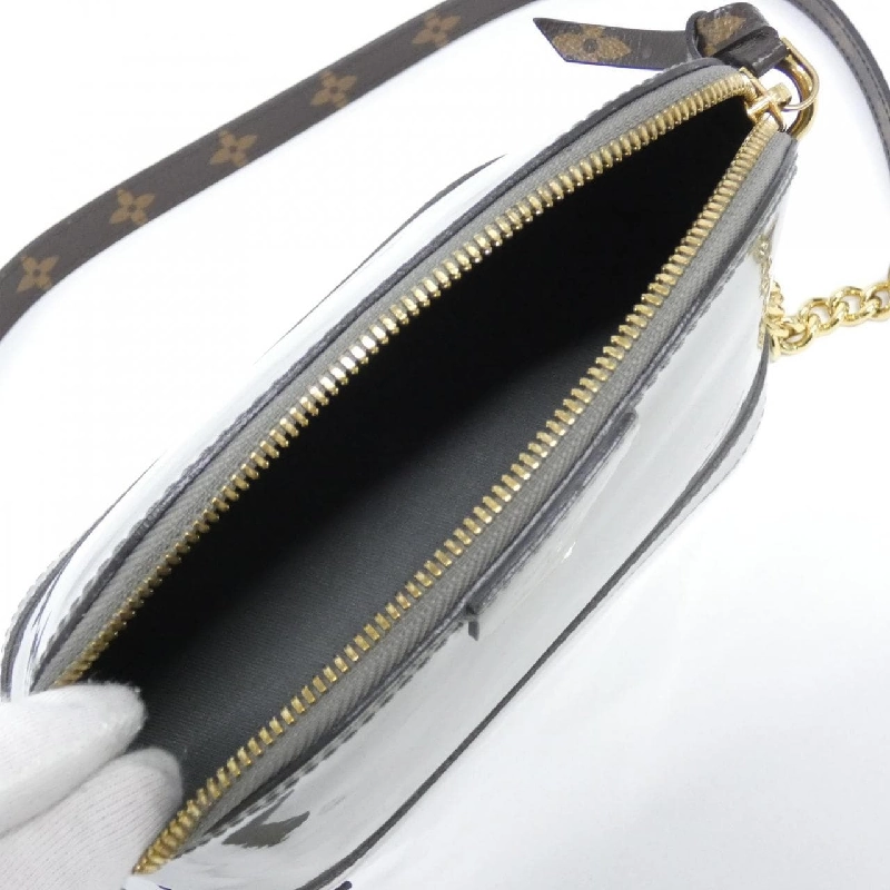 Túi xách vai Louis Vuitton Monogram Vernis Miroir Alma MINI Chain M52748 - Hàng hiệu Chính hãng 802899