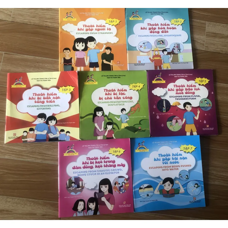 Full bộ 7c Kỹ năng thoát hiểm cho bé 1004091