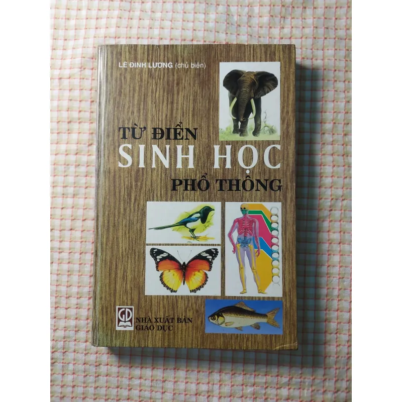 TỪ ĐIỂN SINH HỌC PHỔ THÔNG - BÌA CỨNG, KHỔ LỚN, CÓ MINH HỌA 732250
