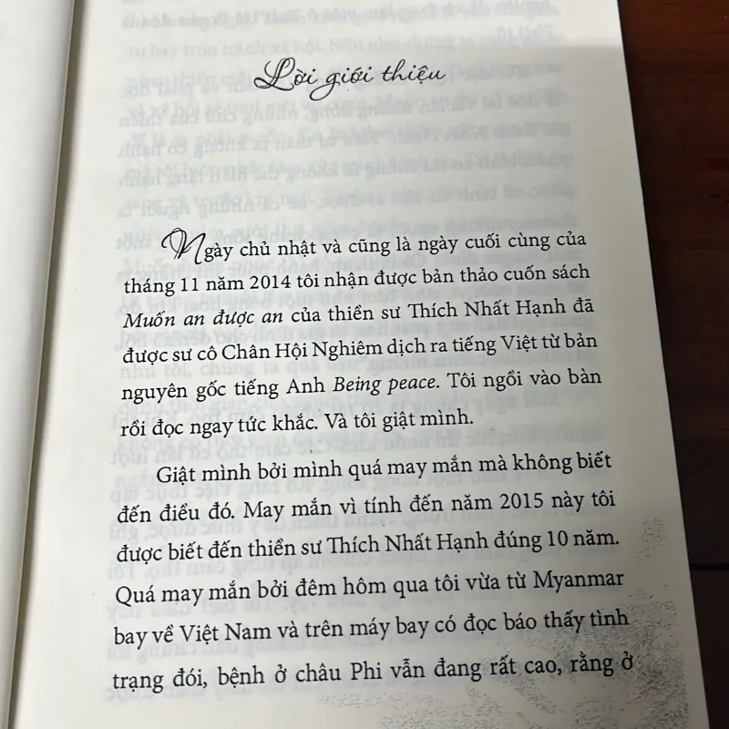 Muốn an được an - Thích Nhất Hạnh 932186