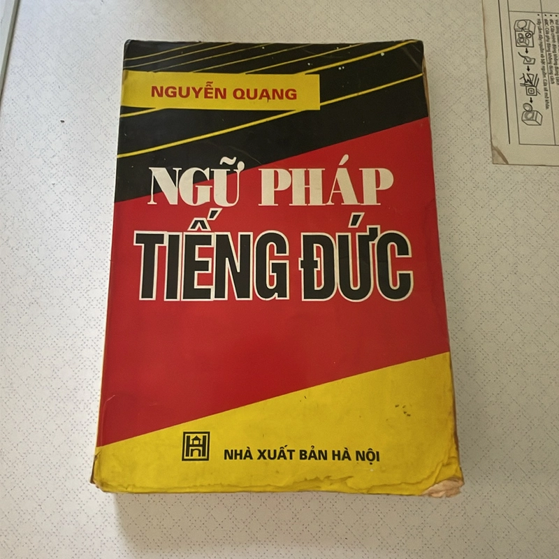 Sách NGỮ PHÁP TIẾNG ĐỨC và CÁCH ĐẶT CÂU TIẾNG ĐỨC 270727