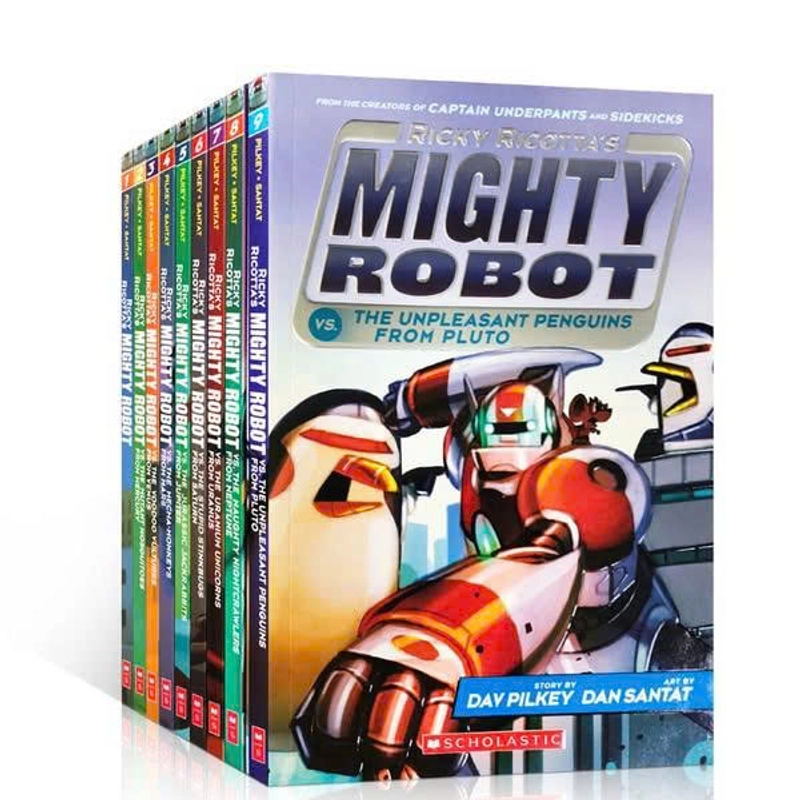 Ricky Ricotta's Mighty Robot by Dav Pilkey (9 books) 528439