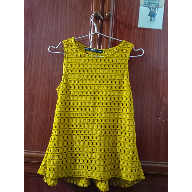 Áo zara thời trang màu vàng 927103