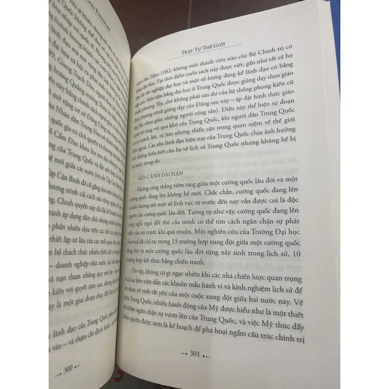 TRẬT TỰ THẾ GIỚI - HENRY KISSINGER 935259