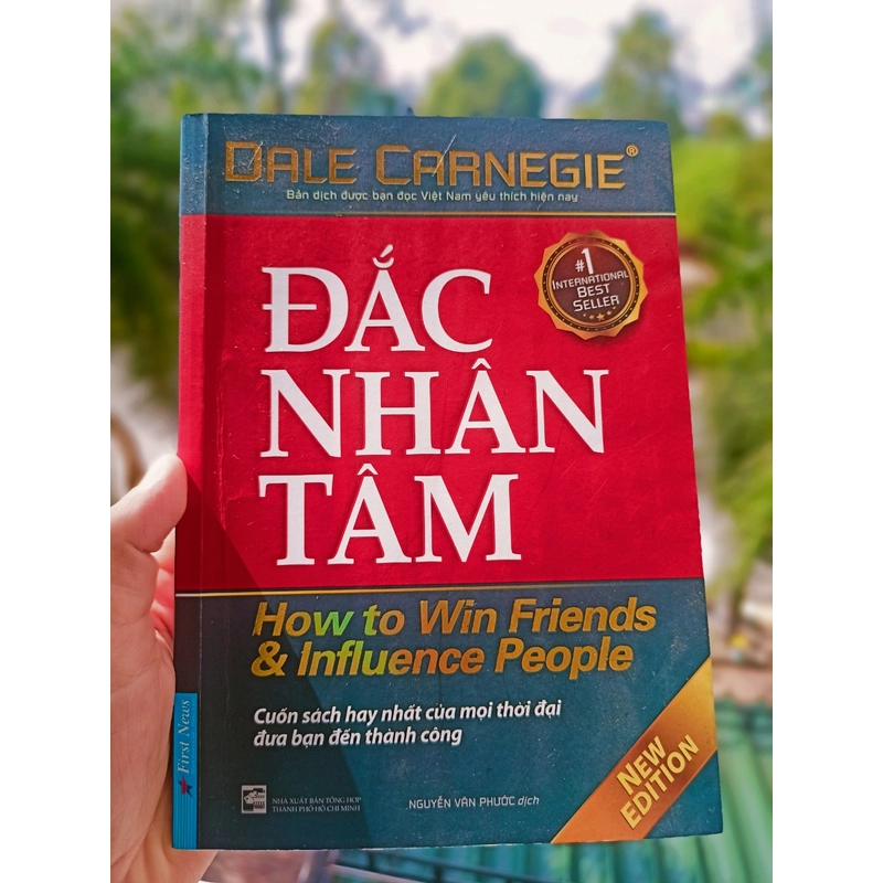 Đắc Nhân Tâm (Bìa mềm) | Dale Carnegie | Sách còn mới 95% - Freeship 383909