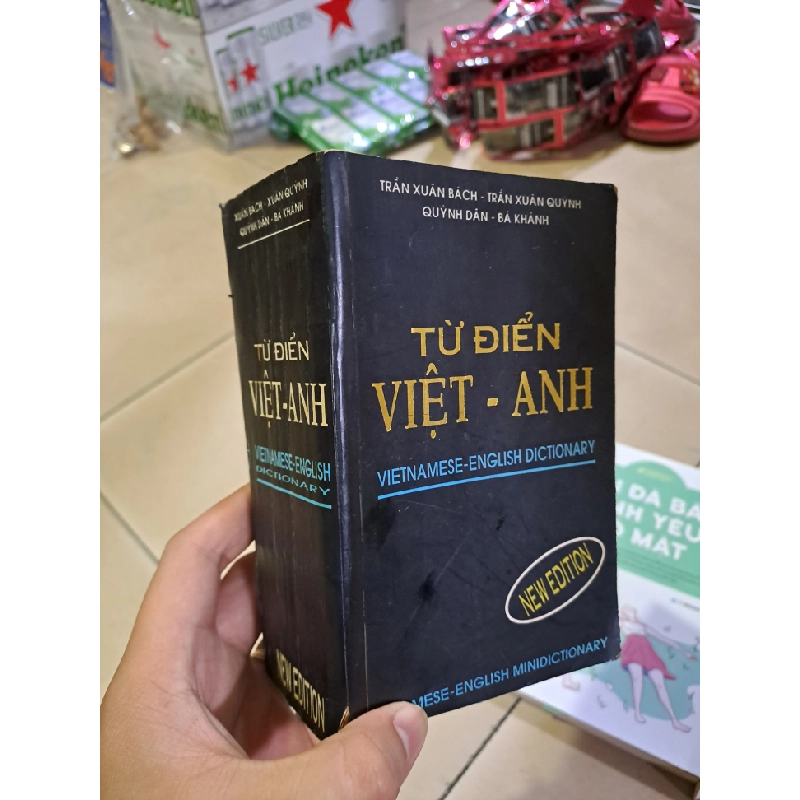 Từ điển Việt - Anh mới 80% 1998 Trần Xuân Bách HCM0308 HỌC NGOẠI NGỮ 523894