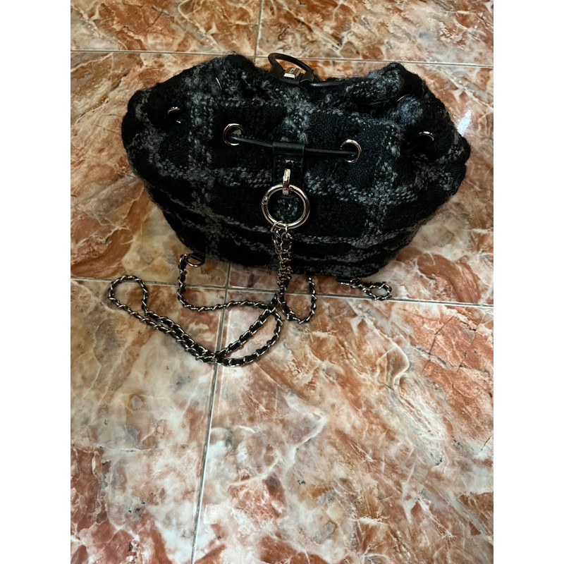Balo nữ Chanel Size M 10*20*15 đen  193581