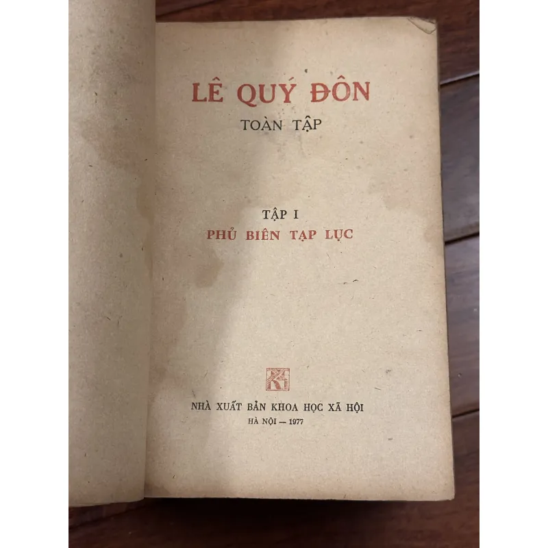 (Trọn bộ 3 tập) Lê Quý Đôn toàn tập 763786