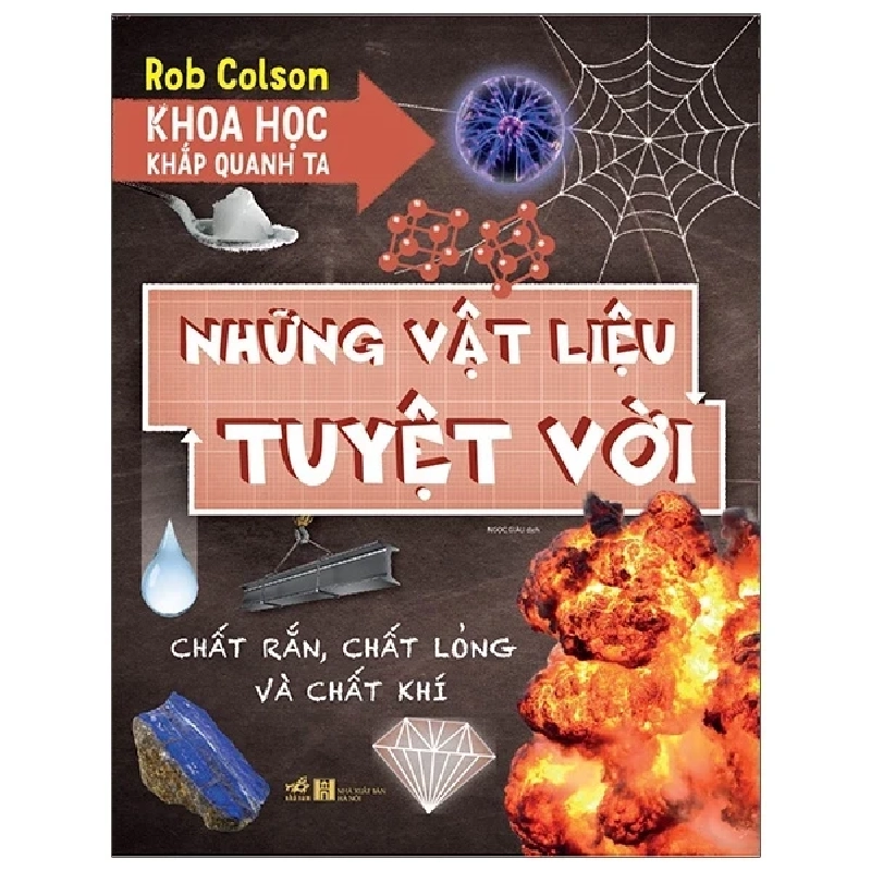 Khoa Học Khắp Quanh Ta - Những Vật Liệu Tuyệt Vời - Rob Colson (Mới 100%) Kiến thức bách khoa, Nhã Nam - SÁCH ĐẠI HỌC 488601