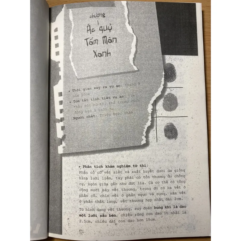 (Sách cũ) Ghi chép pháp y - Lật lại hồ sơ tội ác  995323