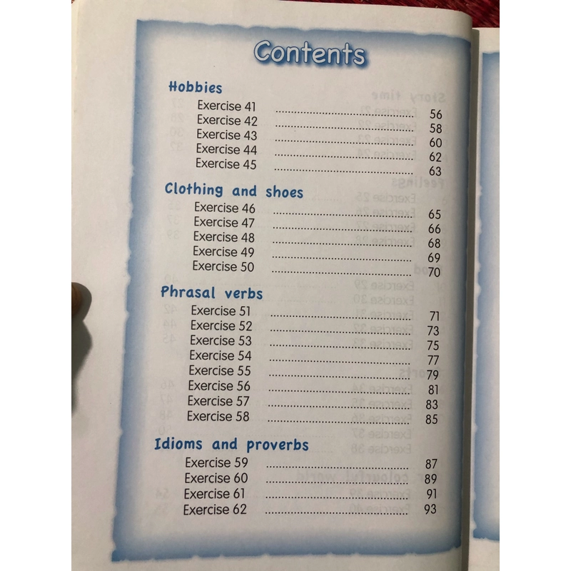 Bài tập TỪ VỰNG  TIẾNG ANH CƠ BẢN dành cho học sinh Basic Vocabulary Workbook Quyển 2 146128
