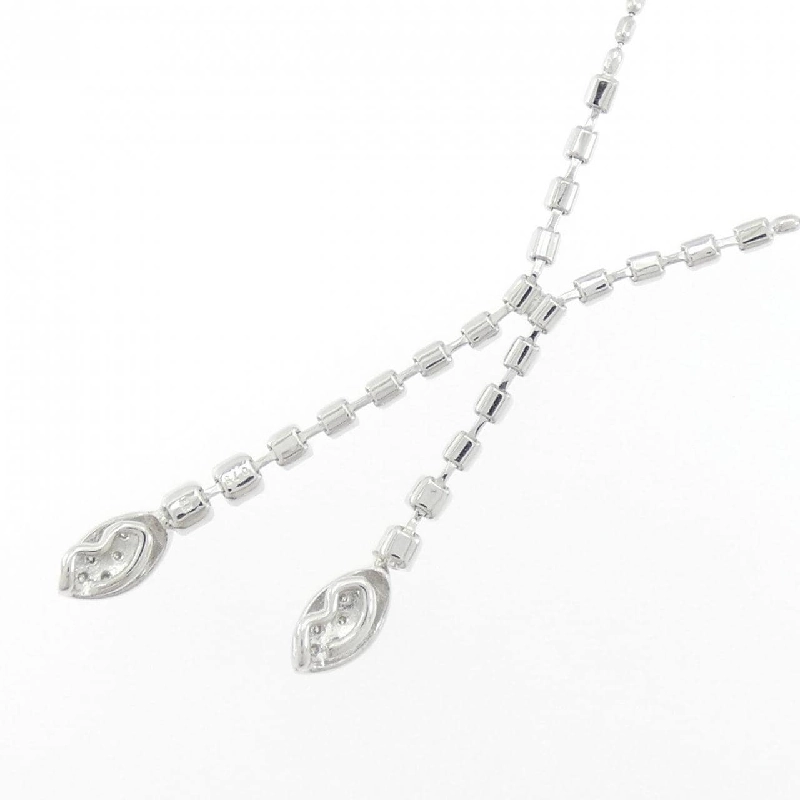 K18WG Dây chuyền kim cương 0.75CT - Hàng hiệu Chính hãng 859779