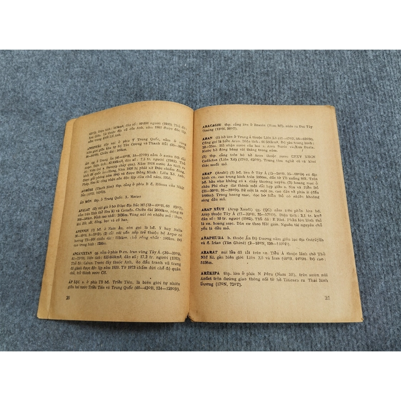 SỔ TAY ĐỊA DANH NƯỚC NGOÀI 494534