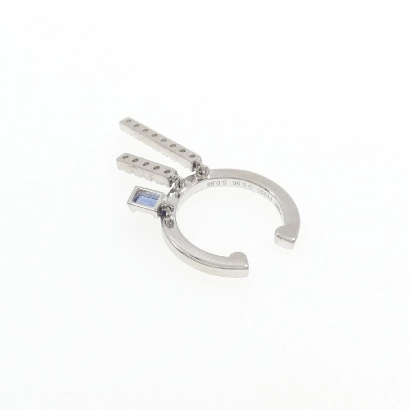 Khuyên tai bông hoa Aker Baguette 0.03CT một bên - Hàng hiệu Authentic 846213