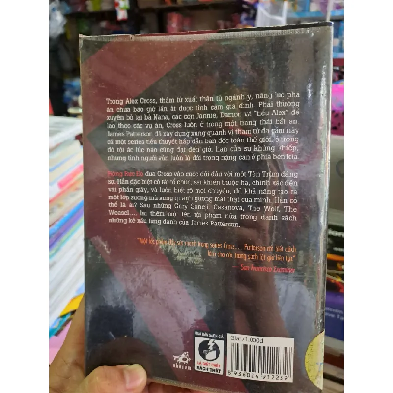 Hồng rực đỏ - Patterson - 2008 mới 80% ố - VĂN HỌC - HCM0111 629480