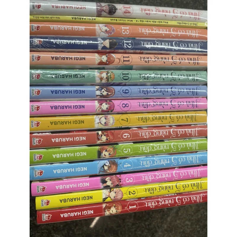 Bộ truyện Nhà có 5 nàng dâu Negi Haruba tập 1-14 689319