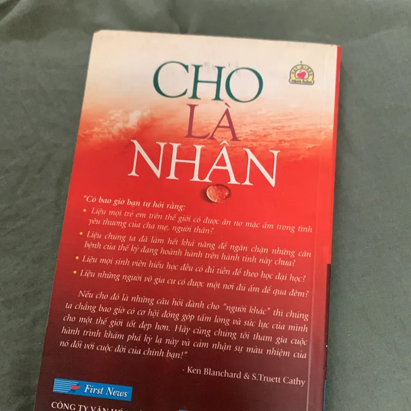 Cho là nhận - Ken Blanchard & S. Truett Cathy 787902