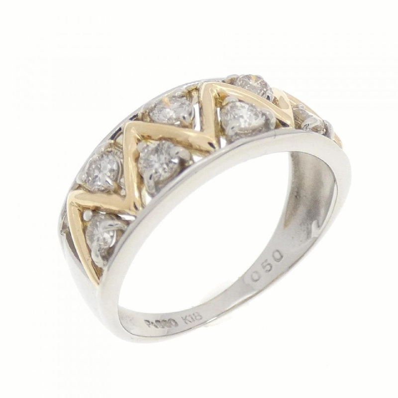 Nhẫn kim cương PT900/K18YG 0.50CT 671980