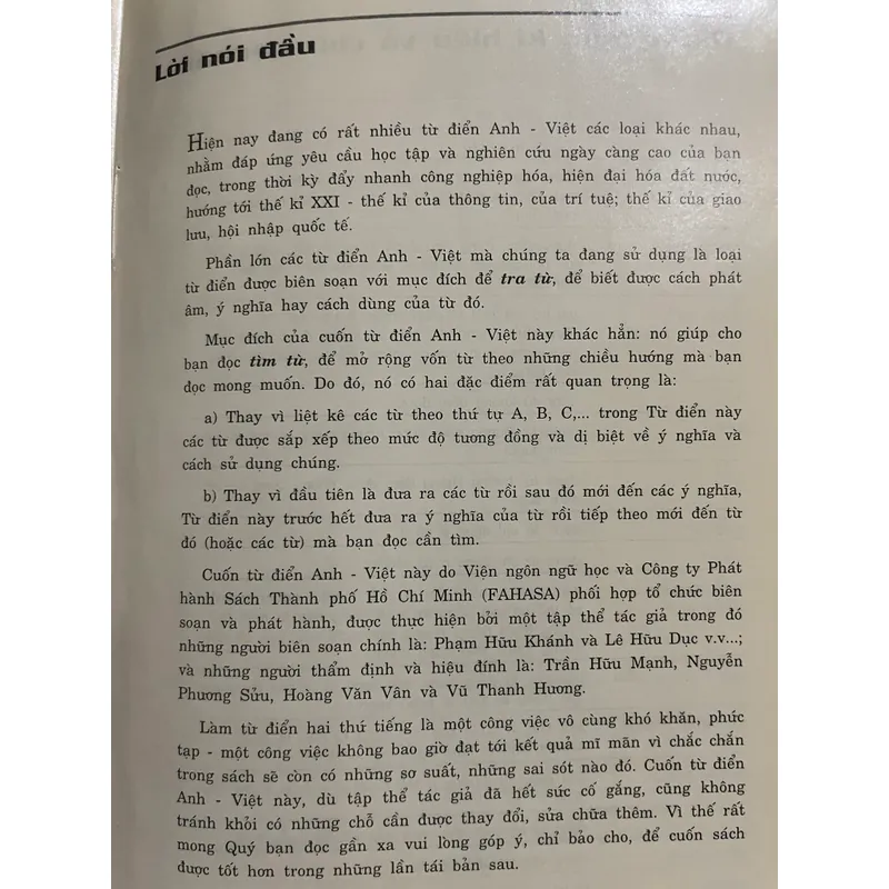Từ điển Anh Việt, 920 trang, khổ lớn 432058