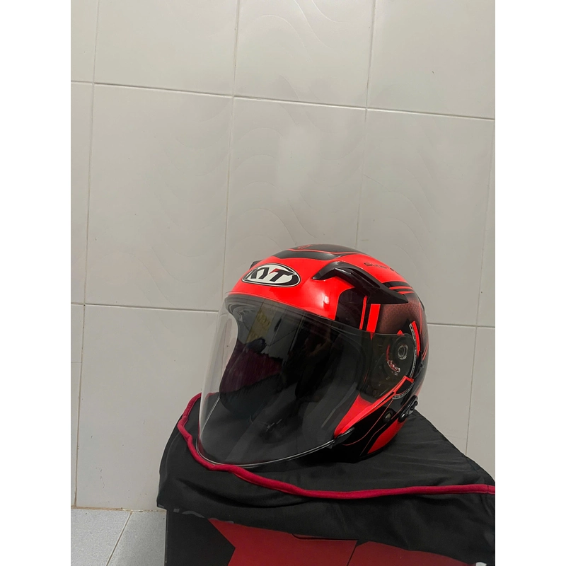 Mũ 3/4 KYT màu sắc nổi bật tình trạng nón như mới không trầy xước 539747