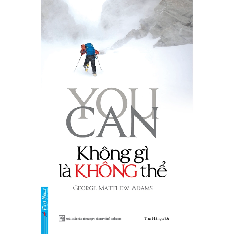 You Can - Không Gì Là Không Thể 2021 - George Matthew Adams New 100% HCM.PO 33244