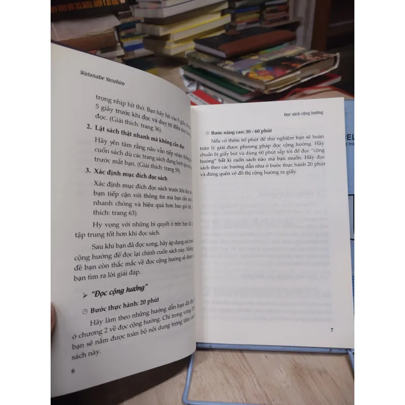 Sách: Đọc sách cộng hưởng - TG: Watanabe Yasuhiro (B1) 782904