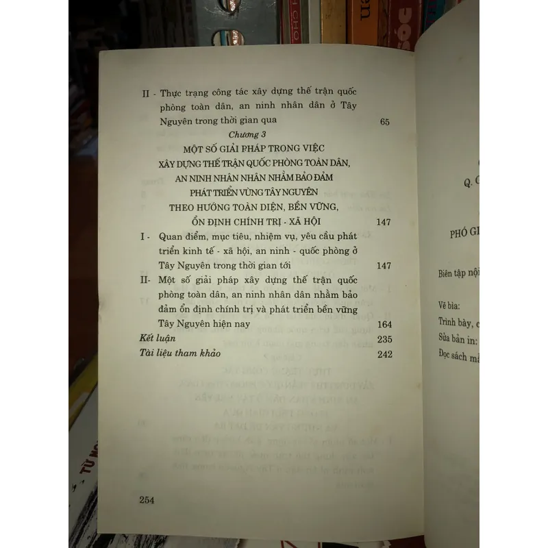 Xây dựng thế trận quốc phòng toàn dân an ninh nhân dân ở địa bàn các tỉnh Tây Nguyên  674120