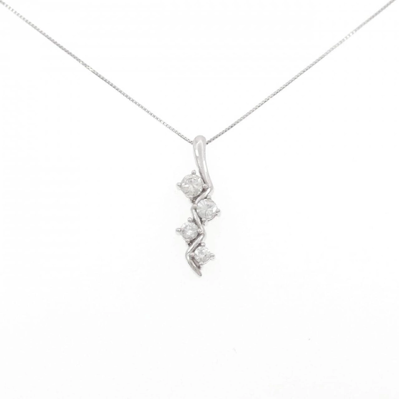 Dây chuyền kim cương PT900/PT850 0.51CT - Hàng hiệu Chính hãng 858603