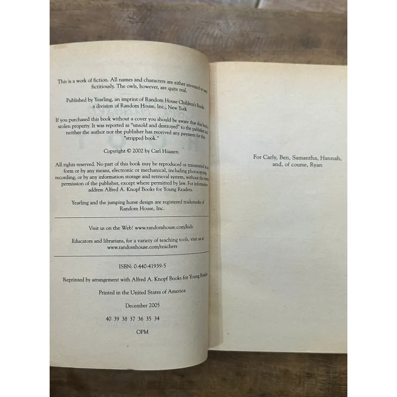 Hoot - Carl Hiaasen 746391