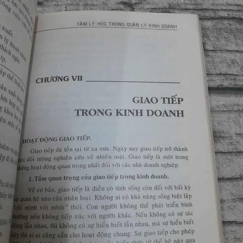 Tâm lý học trong Quản lý kinh doanh. Giáo sư Mai Hữu Khuê 601993