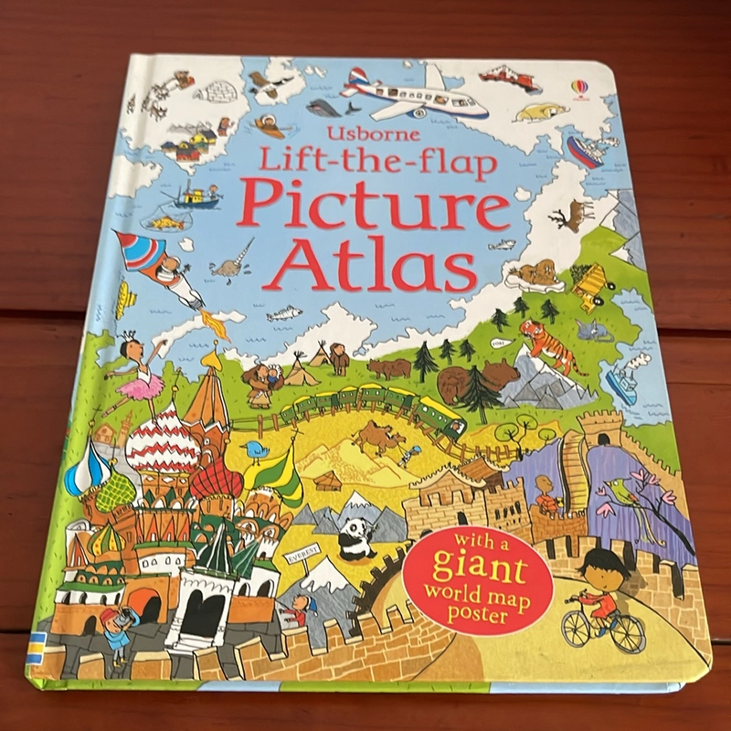 PICTURE BOOK Lift the flap Picture atlas 536053